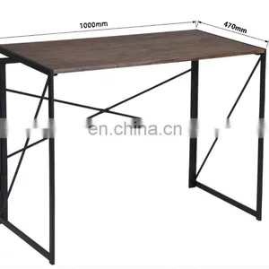 Manufacturer Made Black Wooden Luxury Simple Modern Executive Company Home Office Furniture Computer Laptop Table Desk thumbnail-3