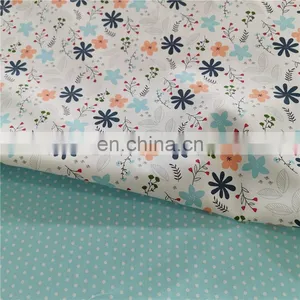 Girls Pajamas Bed Curtain Fabric Korean Version of Sweat Steam Clothing Pure Cotton Fabric Small Broken Cotton Printed Fabric thumbnail-2