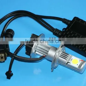 Higher Power 12V/24V 50W Car LED Headlight, 2200 Lumen thumbnail-1
