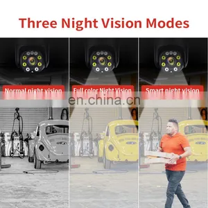 5MP IP Camera 4G SIM CARD 5X Optical Zoom Security Outdoor PTZ HD CCTV Dome Surveillance Cam Motion Tracking CamHipro thumbnail-5