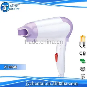 Foldable Hair Dryer Mini Car Travel Hair Dryer ZT-3346 thumbnail-1