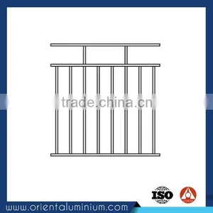 Aluminum Modern Iron Railing Designs thumbnail-2