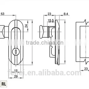 High Reliable Flei Brand Cabinet Locker Lock thumbnail-6