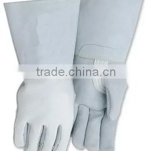 Welding Gloves in White Color thumbnail-1