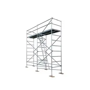 Professional Exterior Steel Galvanized Ringlock Scaffold thumbnail-1