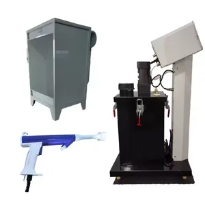 K1 Electrostatic Flocking Machine With Filter Element Environmental Powder Recovery Electrostatic Spraying Booth thumbnail-2