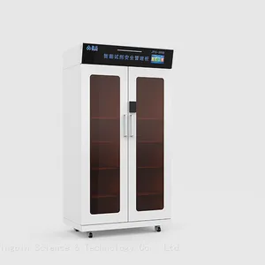 Semi-transparent Type Reagent Storage Cabinet，lab Chemical Reagent Storage Cabinet thumbnail-1