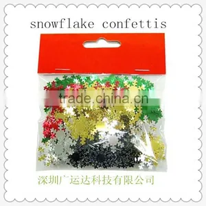 40g Salable Purple /Silver PVC Confetti WITH Butterfly Bow Shape for Easter Decoration thumbnail-6