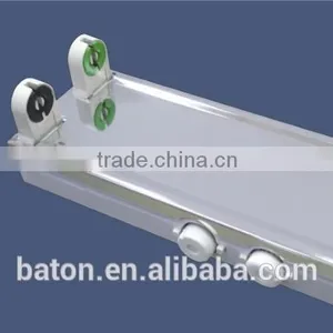 T8 Fluorescent Light Fitting for Double Tubes 2*20/2*30/2*40 thumbnail-1