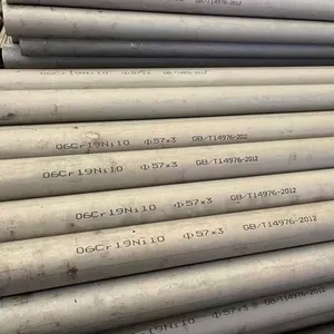 ASTM 301 301L 301si 301ln S30100 S30103 S30116 S30153 Stainless Steel Pipe/Tube Mirror Polished Round Pipe Seamless Welded Steel Tube thumbnail-1