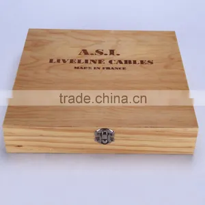 Wooden Packaging Box Made With Customize Size and Designs Wood Box for Gift Quality Choice thumbnail-1