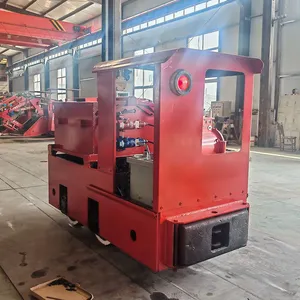 Senteng Explosion-proof Electric Locomotive Mine Track Traction Equipment is Reliable and Durable. thumbnail-1