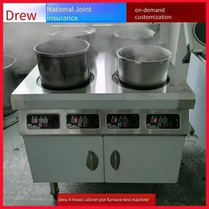 Electromagnetic Clay Pot Stove for Cooking Spicy Hot Pot. Commercial Multi-functional Six-head Clay Pot Stove, Available for Wholesale and Retail. Reliable thumbnail-2