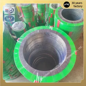 ASME/JIS/DIN Carbon Steel Locating Ring Filled Graphite Spiral Wound Gasket thumbnail-3