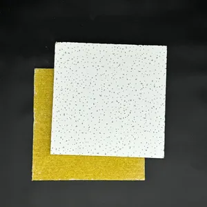 USG Mineral Fiber Panel 600x1200mm 8mm Heat Insulation Ceiling Board thumbnail-1