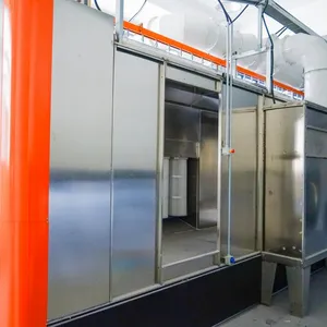 Powder Spray Booth for Metal Fabrication and Automotive Part Finishing thumbnail-3