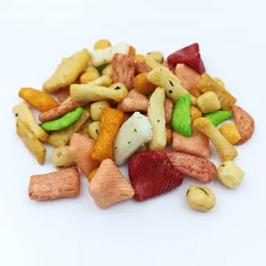 Assorted Japanese Style Rice Cracker Mix With Multiple Shapes and Colors for Wholesale Snack Distributors thumbnail-4