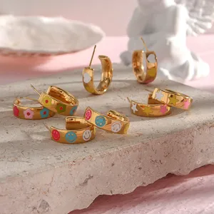 Surgical 316L Stainless Steel Stud Earrings Polished Mirror Finish Lightweight 2g Factory Direct Wholesale thumbnail-1