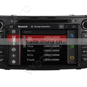 Wecaro Android 4.4.4 Car Stereo 8" 2 Din for Nissan Qashqai Car Dvd Gps Bluetooth WIFI 3G 1080p 2014 2015 thumbnail-3