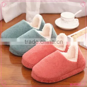 Fashion and Elegant Design Home Floor Warm Shoes Women Confinement Cotton Slippers thumbnail-1