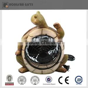 Cute Turtle Figurines USB Electric Fan in Home thumbnail-1