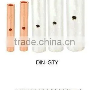 DIN GTY Imported Copper Terminals Connecting Tube (Tinned Copper Cable Lugs, Copper Terminal Lugs) thumbnail-1