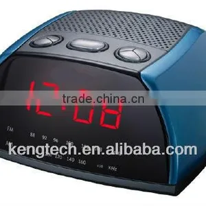 Cheap Hot Middle Size AM FM PLL Alarm Clock Radio thumbnail-2