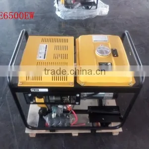 AC Single Phase Key Start DC 160A Double Use Diesel Welding Generator(KDE6500EW) thumbnail-2