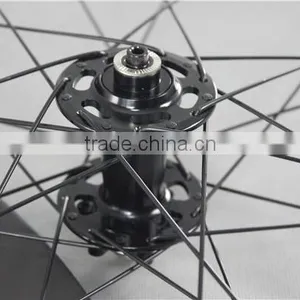 Disc Brake Road Bike Wheelset Clincher Side Carbon Fiber Wheelset W40T thumbnail-3