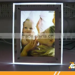Factory Acrylic Photo Frame LED Light Crystal Light Box With Best Price thumbnail-1