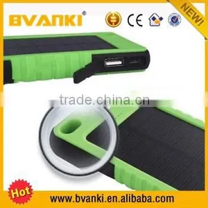 New Products Portable 8000mAh Solar Power Bank External Battery Mobile Charger For IPhone HTC thumbnail-4