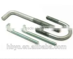 Low Carbon Steel Square Bend U-Bolt With 3/8-16 Thread, U-bolt Pipe Clamp thumbnail-6