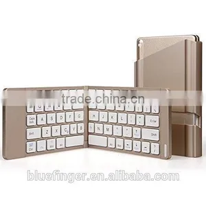 Wireless Bluetooth 3.0 Universal Aluminum Folding Keyboard for Smartphones - for Iphone, Htc,Samsung GALAXY Note 3/Samsung GAL thumbnail-3