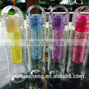 740ml PC Clear Water Bottle With Fruit Infuser thumbnail-5