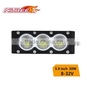 Factory Sale Led Light Bar 30w Ip68 12v for Car thumbnail-1