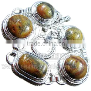 Solid Silver Bracelet thumbnail-1
