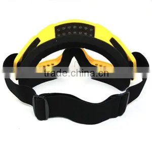 BJ-MG-001 High Quality Yellow Motocross Clear Goggle Lens thumbnail-5