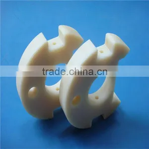 Engineering Plastic Cnc Milling Machining Custom Pa66 Square Hole Bushing thumbnail-4