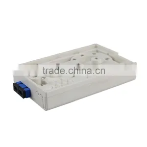 FTTH High Quality Flame Retardant FTTH 2 * SC Fiber Optic Adapter Fiber Optic Terminal Box thumbnail-3