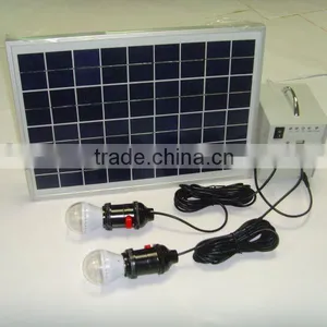 10w Small Solar System With Usb Port/LED Lights thumbnail-1