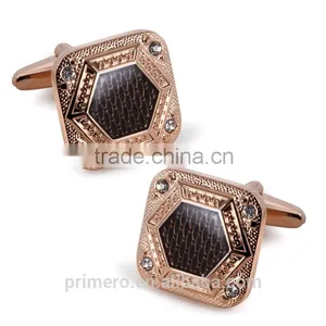 Jewelry Shirt Cufflink for Mens Brand Cuff Buttons Crystal Cuff Link High Quality Wedding thumbnail-5