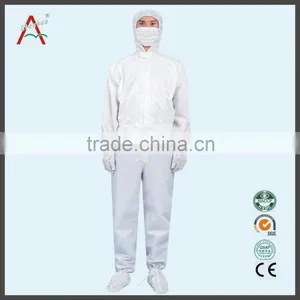 LABY-013-1-1 Pink S/M/L/XL/XXL Esd Washable Coveralls With Cap for Cleanroom Ebola Coverall thumbnail-2