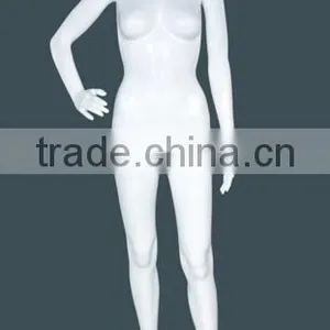 Cheap Cheap Cheap Full Body Plastic Mannequin Wedding Dress Plastic Mannequin Stand for Clothing Shop/boutique thumbnail-3