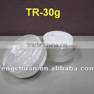 Round Acrylic Cosmetic Jar 30g thumbnail-1