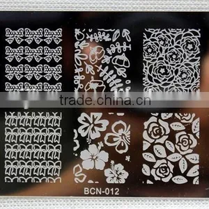 Nail DIY Tips Design Black Nail Art Image Printing Plate Polish Stamping Template Low-priced thumbnail-5