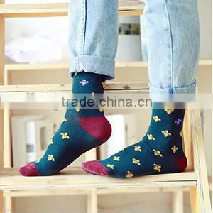 2015 Hot Sale Pure Cotton Men Socks Casual Socks China Manufacturers thumbnail-2