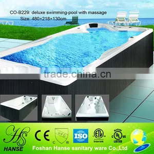 4.8m Length Above Ground Pool,sex Massage Outdoor Spa,garden Swimming Pool thumbnail-1