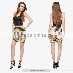 Women's Fashion Girls Tight Hot Mini Skirt High Quality 3d Digital Full Print Custom Hot Sale Tube Stretchy Summer Skirt thumbnail-3