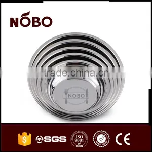Round Shape Stainless Steel Dinner Plate thumbnail-4