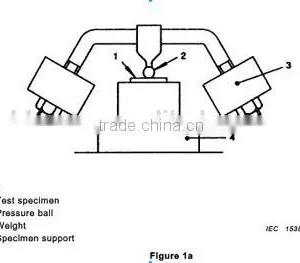 Base for Ball Pressure Apparatus According to IEC60335-1 IEC60695-10-2 thumbnail-3